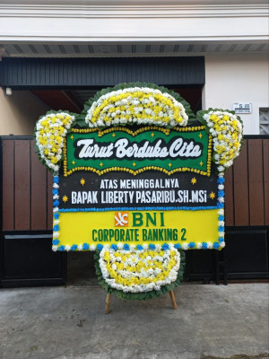Papan Bunga Duka di Tanjung Telang