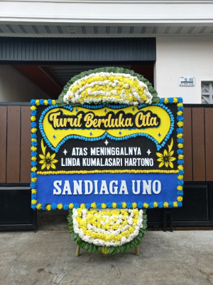 Papan Bunga Duka di Tanjung Telang